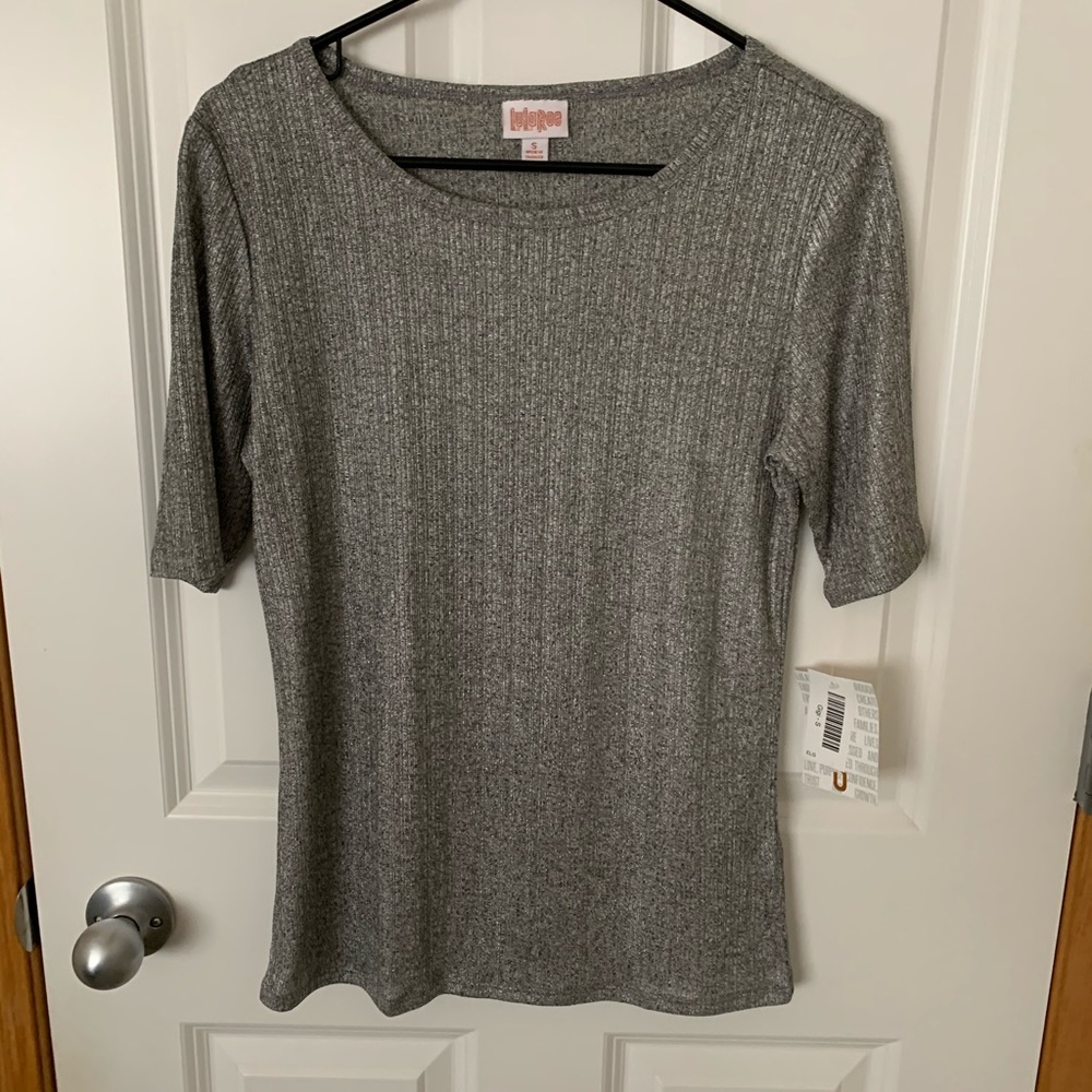 NWT Lularoe small elegant silver Gigi